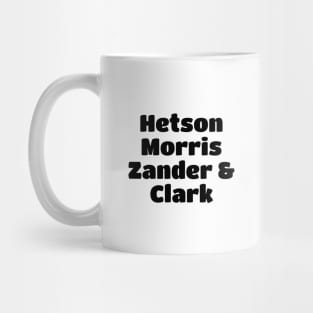 Circle Jerks Band Member Black Type Mug